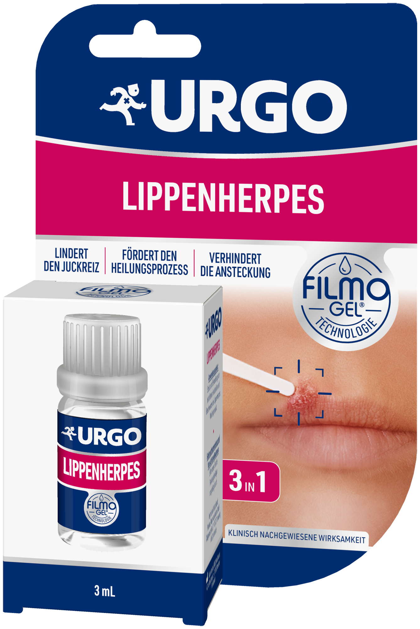URGO Filmogel® Lippenherpes